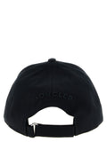Moncler Black Cotton Baseball Cap