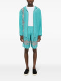 Amir Slama silk jacket with a graphic print