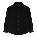 PADDED WESTERN JACKET BLACK DENIM JACKETS