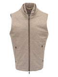 Maurizio Baldassari Arena quilted zip gilet