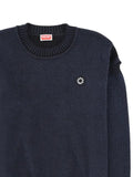 Kenzo panelled round-neck sweater