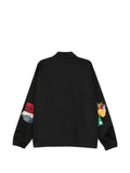 Undercover logo patched press-stud coach jacket