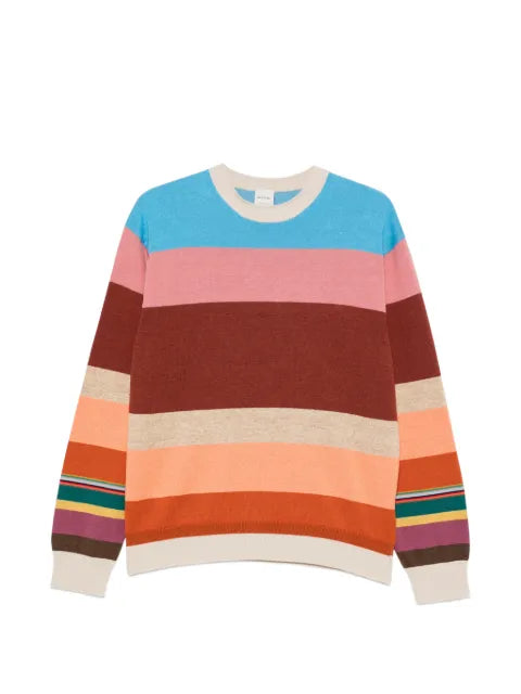 Paul Smith cotton-linen bold stripe sweater