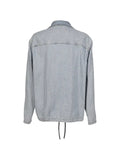 Marni striped denim shirt jacket