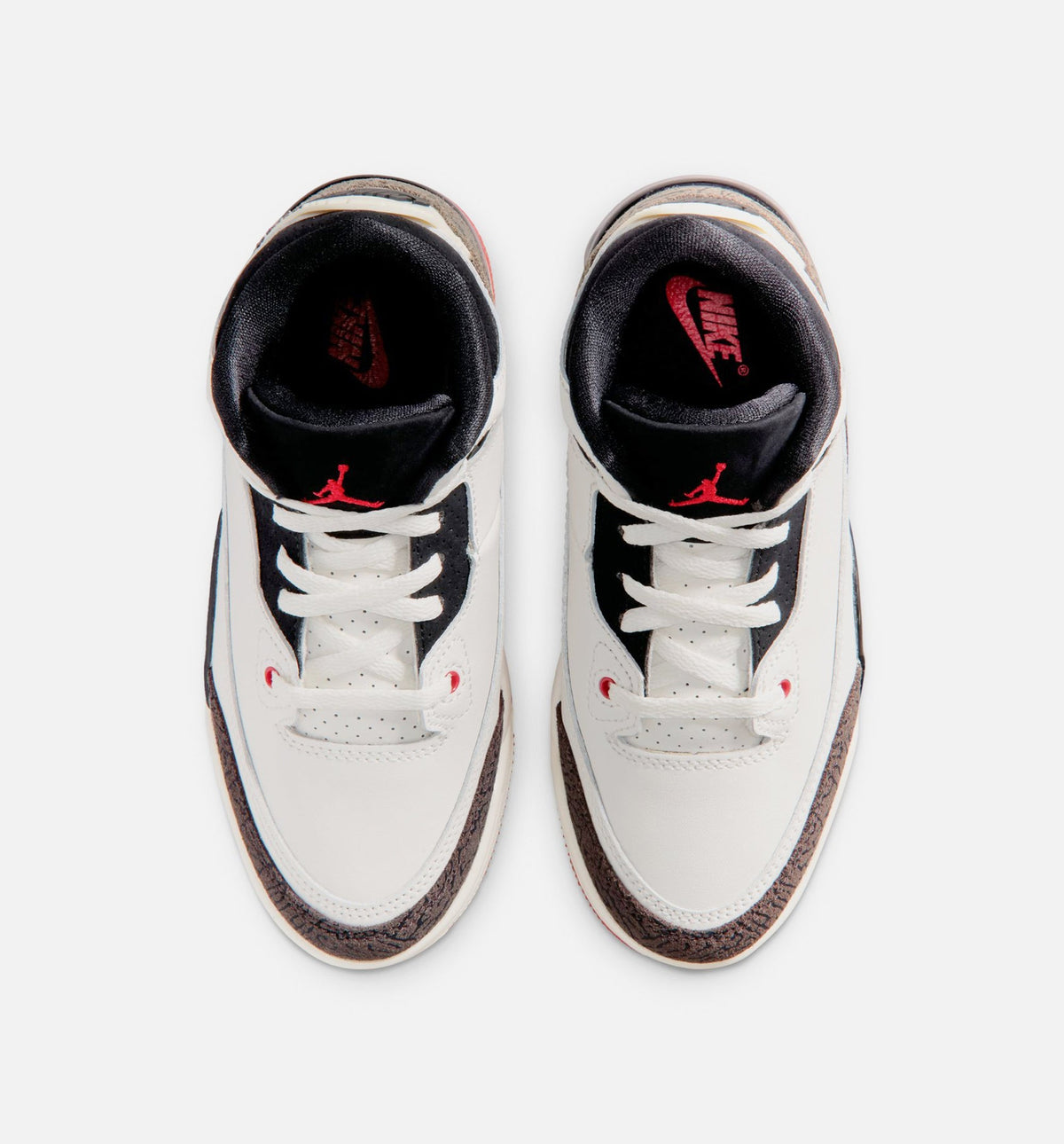 Air Jordan 3 Retro “Sail and University Red” Little Kids' Lifestyle Shoes (PS)