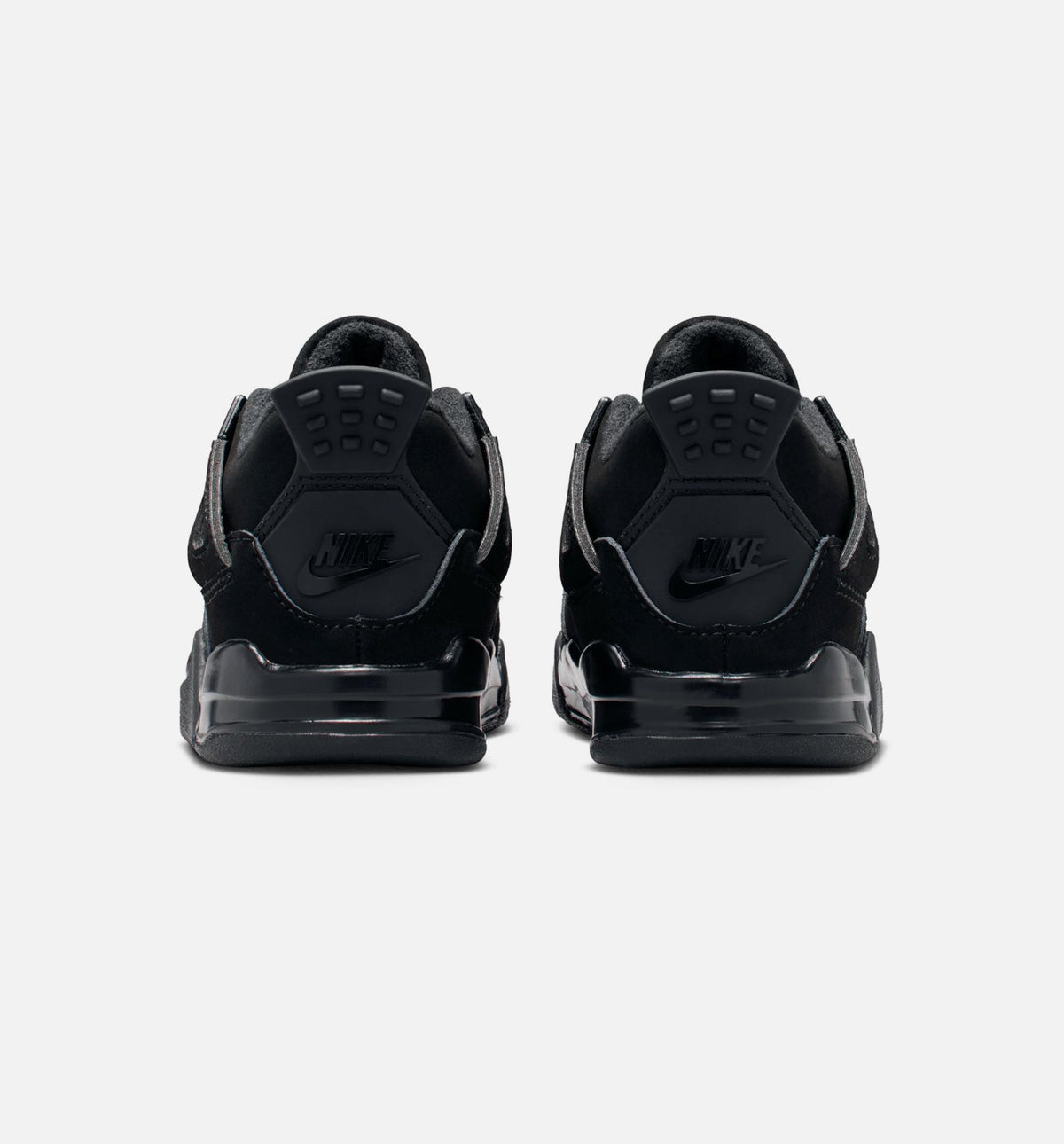 Air Jordan 4 Retro "Black Cat" Infant/Toddler Lifestyle Shoes – Black/Light Graphite